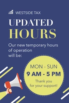 New Hours Megaphone