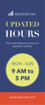 New Hours Megaphone