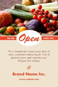 Open For Business Vintage