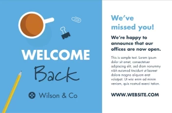 Welcome Back Office Space