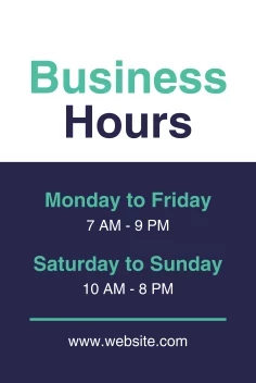 Business Hours Info