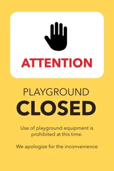 Playground Closed