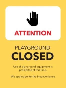 Playground Closed