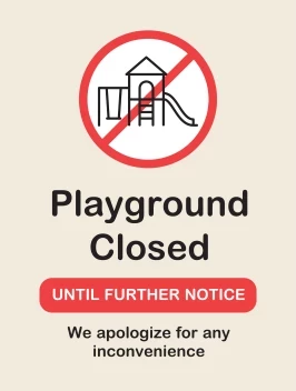 Playground Closed
