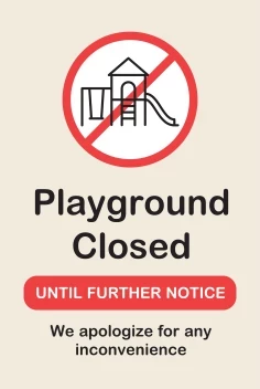Playground Closed