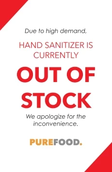 Store Out Of Stock