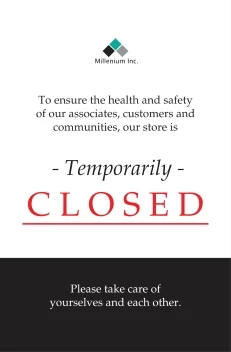 Temporarily Closed