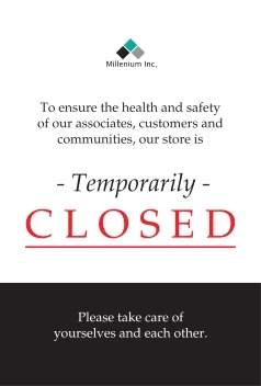 Temporarily Closed