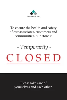 Temporarily Closed