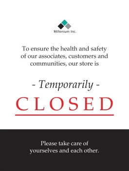 Temporarily Closed