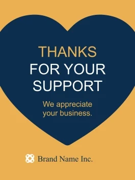 Thanks For Your Support