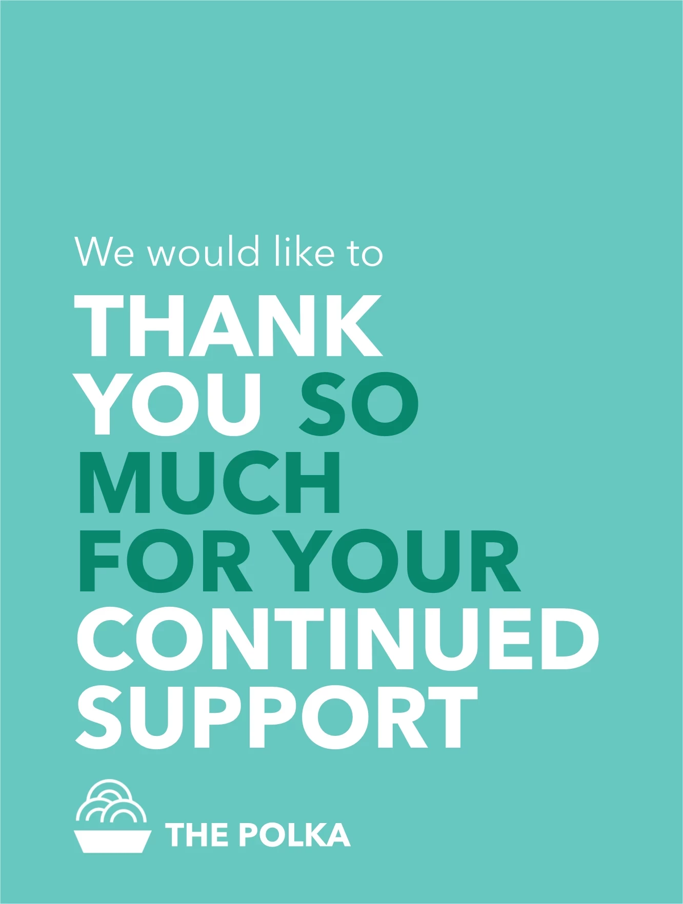 Thanks Customers