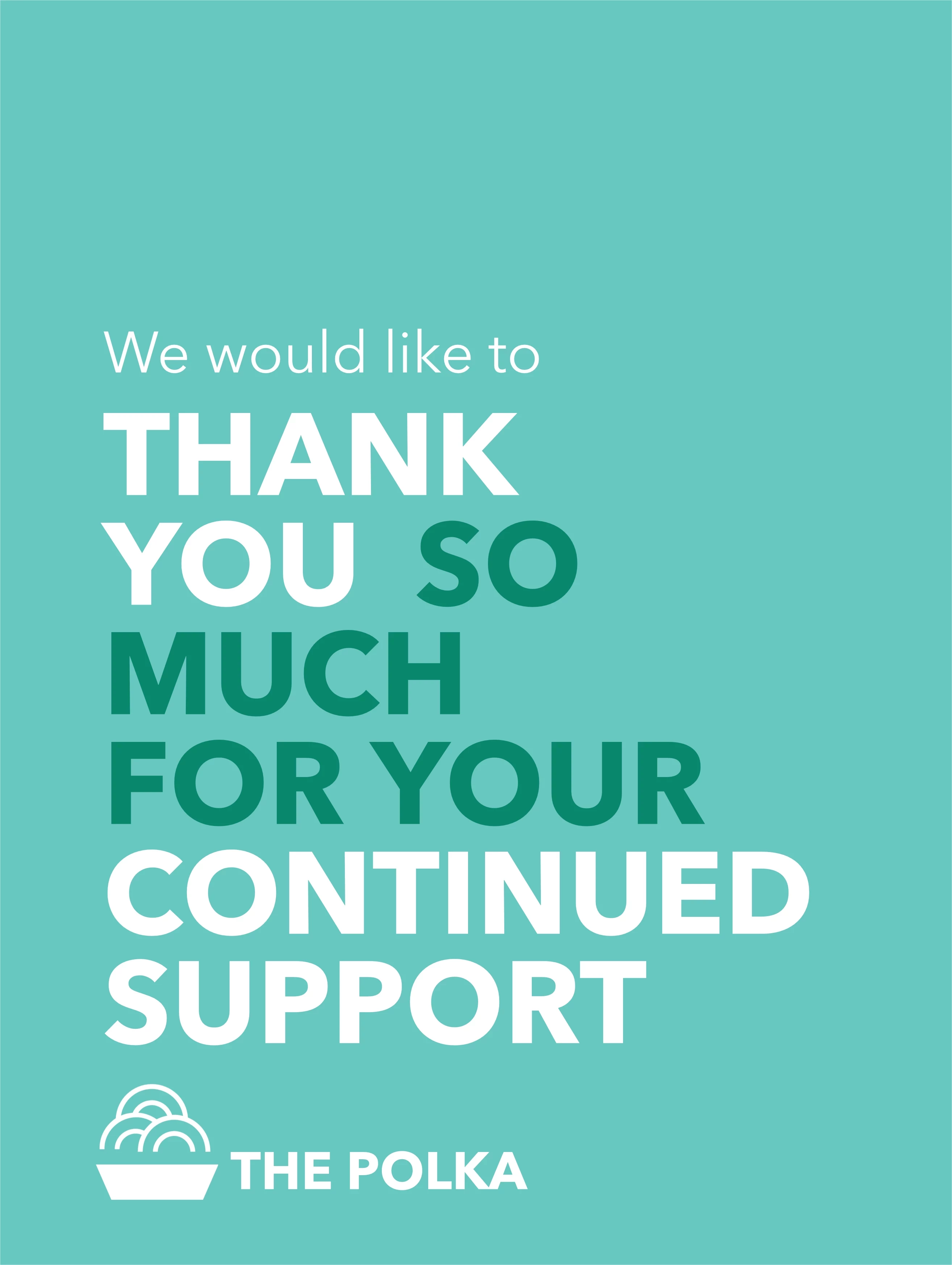 Thanks Customers