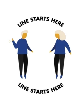 Line Starts Here People