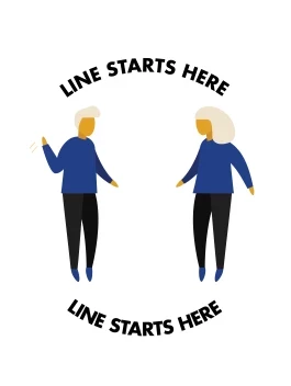 Line Starts Here People