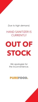 Store Out Of Stock