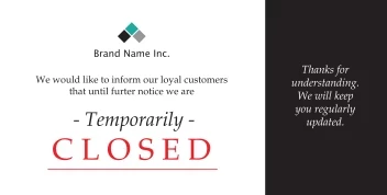 Temporarily Closed