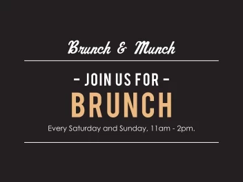 Weekend Brunch