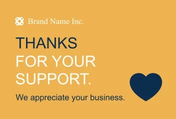 Thanks For Your Support