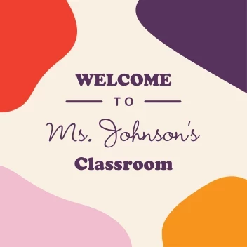 Abstract Shapes Teacher