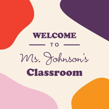 Abstract Shapes Teacher