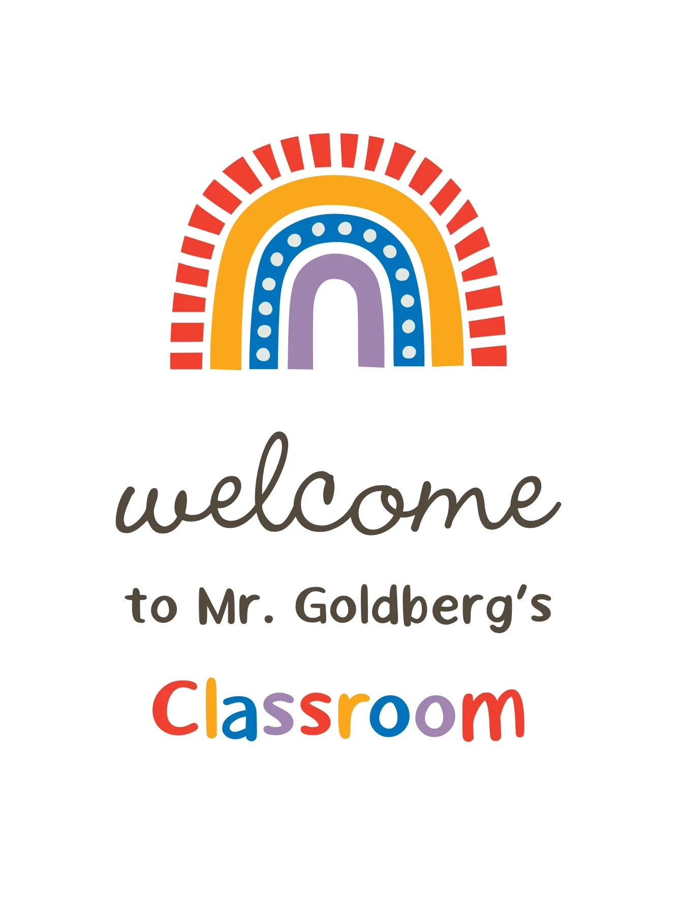 Rainbow Welcome