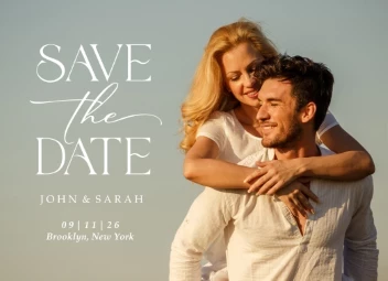 Adventure Begins Save the Date