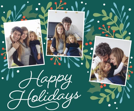Classic Happy Holiday
