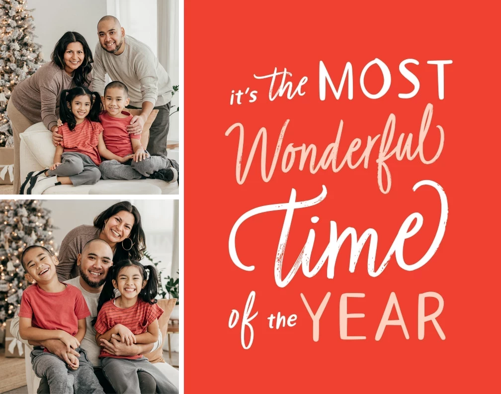 Wonderful Time Holiday Collage