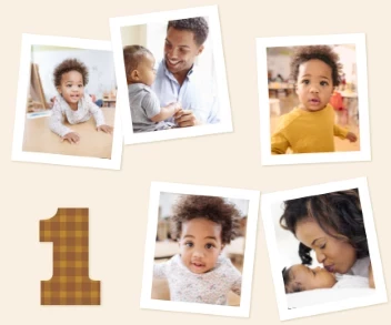 First Birthday Plaid