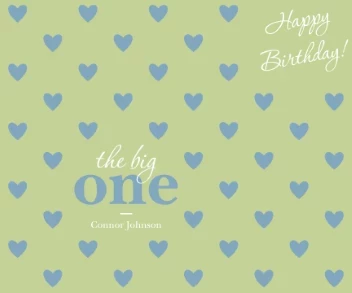 The Big One Birthday