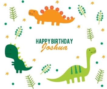Happy Birthday Dinos