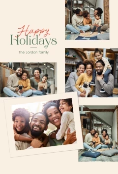 Modern Happy Holiday Collage