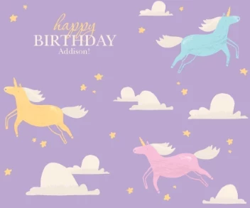 Happy Birthday Unicorns
