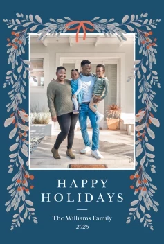 Bows and Garland Holiday