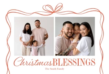 Christmas Blessings Bow