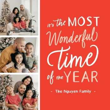 Wonderful Time Holiday Collage