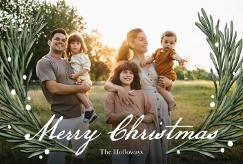 Merry Christmas Greenery