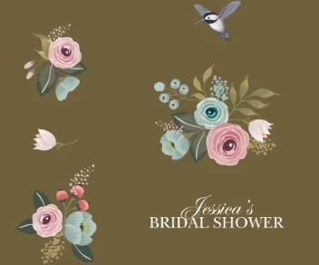 Flowers & Birds Bridal Shower