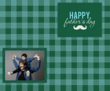 Father's Day Gingham