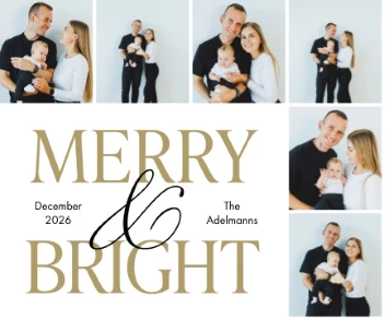 Merry & Bright Multiphoto