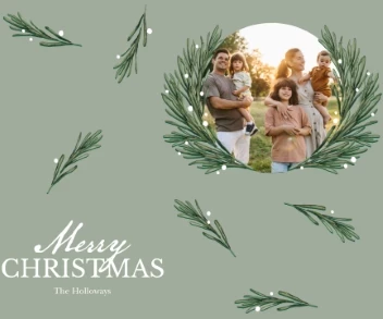Merry Christmas Greenery