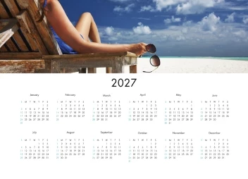 Travel Calendar 2027