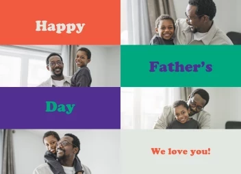 Father's Day Color Blocks