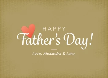 Snapshot Father's Day Love
