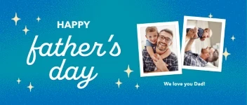 Bright Father's Day Stars