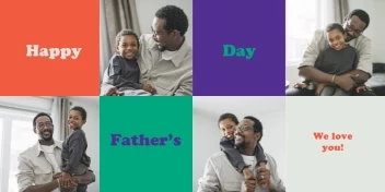 Father's Day Color Blocks