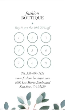 Boutique Photo Leaves