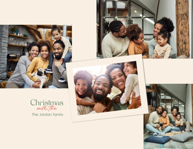 Modern Happy Holiday Collage