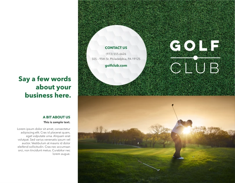 Golf Grass Texture